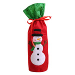 Christmas Wine Bottle (Snowman)